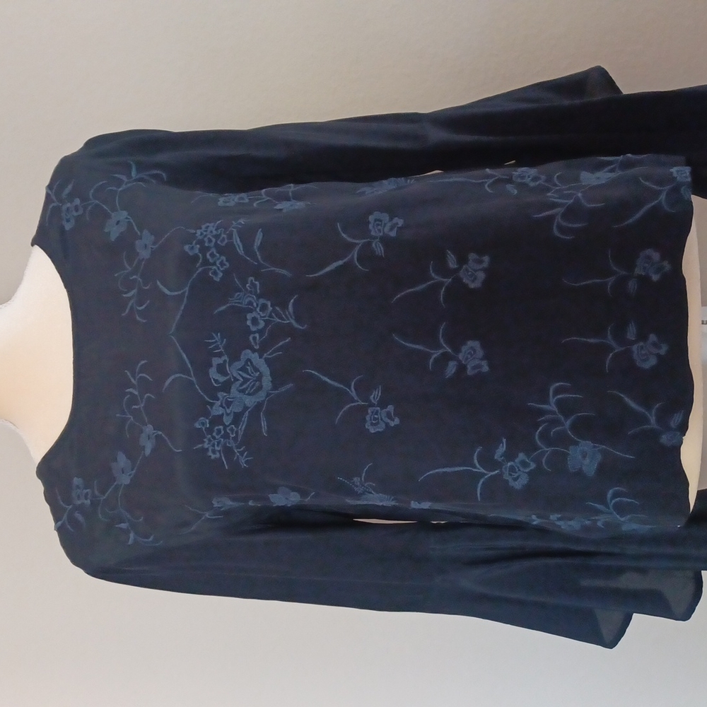 Olive & J, Navy blue blouse